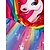 cheap Movie &amp; TV Theme Costumes-Unicorn Dress Cosplay Wigs Bag Girls&#039; Movie Cosplay Dance Tight Tutus Red Fuchsia Rainbow Christmas Halloween Carnival Dress Headwear