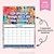 levne Dárkové předměty-Kalendář 2024,dárek k vánoční výzdobě duševní zdraví 2024 nástěnný kalendář vtipný, kreativní měsíční plánovač přísný kalendář duševního zdraví, barevné umění květinový kalendář