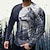 Χαμηλού Κόστους ανδρικό μπλουζάκι 3d-Ζώο Λύκος Γραφικά Σχέδια Υψηλής Ποιότητας Βασικό Καθημερινό Ανδρικά 3D εκτύπωση Μπλουζάκι Γραφικά μπλουζάκια ΕΞΩΤΕΡΙΚΟΥ ΧΩΡΟΥ Καθημερινά Αθλητικά Κοντομάνικη μπλούζα Μαύρο Κίτρινο Θαλασσί Μακρυμάνικο