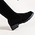 abordables Botas de mujer-Mujer Botas Zapatos de gamuza Tallas Grandes Exterior Trabajo Diario Color sólido Botas por encima de la rodilla Botas altas de muslo Tacón Plano Dedo redondo Elegante Moda Clásico Ante Sintético