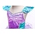 abordables Costumes pour filles-Sirène Sirène Princesse Aqua Robe Costume de soirée à thème Cosplay for Fille Enfant Carnaval Mascarade