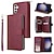billiga Skal och fodral till Samsung-telefon fodral Till Samsung Galaxy S26 Ultra Plus S25 S23 S22 S23 FE S21 Ultra Plus A53 A13 A32 Plånboksfodral med stativ Magnet Dragkedja Kontor / företag TPU Metall PU läder