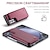 ieftine Carcasă Samsung-telefon Maska Pentru Samsung Galaxy Z Fold 5 Z Fold 4 Z Fold 3 Ramă Anti-șoc Sloturi pentru carduri Cric Retro TPU