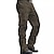 levne Cargo kalhoty-Pánské Kargo kalhoty Nákladní kalhoty Taktické kalhoty Taktická Pracovní kalhoty Multi kapsa Straight-Leg Bez vzoru Plná délka 100% bavlna Taktická Černá Khaki Lehce elastické