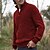 cheap Men&#039;s Pullover Sweater-Men&#039;s Sweater Pullover Sweater Jumper Jumper Ribbed Knit Half Zip Knitted Regular Stand Collar Plain Work Daily Wear Modern Contemporary Clothing Apparel Winter Black White M L XL