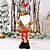 זול קישוטי חג מולד-גרביים לילדים בובת חג המולד עם רגליים נשלפות צעצוע חג המולד עומד איש שלג אייל סנטה קלאוס קישוט חג המולד אופנה חמוד יום הולדת קישוט חג