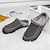 cheap Men&#039;s Slippers &amp; Flip-Flops-Men&#039;s Women Clogs &amp; Mules Slippers &amp; Flip-Flops Fleece Slippers Plush Slippers Winter Shoes Fleece lined Walking Vintage Casual Outdoor Daily Leather Warm Height Increasing Comfortable Loafer Black