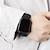 voordelige Apple Watch-bandjes-1 pak Handgemaakt gevlochten touw Compatibel met: Apple Watch-horlogebandje 38mm 40mm 41mm 42mm 44mm 45mm 49mm Gevlochten Elastisch Verstelbaar Stof Vervangende horlogeband voor iwatch Ultra 2 Series
