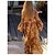 cheap Casual Dresses-Women&#039;s Casual Dress Floral Swing Dress Print Dress V Neck Print Midi Dress Outdoor Daily Fashion Modern Loose Fit Long Sleeve Khaki Fall S M L XL XXL