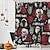 billige Halloween dusjforheng-halloween ghost dusjforheng med kroker baderomsinnredning vanntett stoff dusjgardinsett med 12 pakke plastkroker