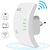 cheap Wireless Routers-WiFi Extender Signal Booster Up to 2640sq.ft The Newest Generation, Wireless Internet Repeater, Long Range Amplifier with Ethernet Port, Access Point, 1-Tap Setup, Compatible N300