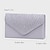 cheap Clutches &amp; Evening Bags-Women&#039;s Tri-fold Clutch Bags Polyester for Formal Evening Bridal Wedding Party with Crystal / Rhinestone Glitter Shine in Silver Wine Black