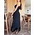 cheap Party Dresses-Women&#039;s Long Dress Maxi Dress Prom Dress Party Dress Wedding Guest Dress Black Pure Color Long Sleeve Spring Fall Winter Tassel Fringe Fashion One Shoulder Winter Dress Evening Party Wedding Guest