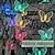 cheap LED String Lights-Solar Butterfly String Lights Outdoor Waterproof Garden Lights 5m 20led 6.5m 30led 8 Modes Lighting Christmas New Year Wedding Party Holiday Patio Terrace Balcony Lawn Outdoor Decoration