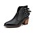 cheap Shoes &amp; Bags-Women&#039;s Boots Outdoor Work Daily Combat Boots Motorcycle Boots Plus Size Winter Booties Ankle Boots Buckle Pointed Toe Chunky Heel Walking Vintage Fashion Classic Loafer PU Solid Color Black Brown