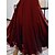 cheap Party Dresses-Women&#039;s Long Dress Maxi Dress Party Dress Wedding Guest Dress Swing Dress Wine Pure Color Long Sleeve Spring Fall Winter Mesh Party V Neck Winter Dress Wedding Guest Evening Party 2023 S M L XL XXL