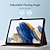 olcso Samsung-táblagéptokok-Tabletta tokok Kompatibilitás Samsung Galaxy Tab S9 11 inch S8 S6 Lite A8 A7 Lite Állvánnyal Flip Kártyatartó Pillangó TPU PU bőr