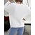 cheap Sweaters &amp; Cardigans-Women&#039;s Pullover Sweater Jumper Jumper Fuzzy Knit Oversized Regular Crew Neck Pure Color Daily Going out Elegant Soft Fall Winter White S M L