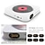 billige Høyttalere-kc-909 bærbar cd-spiller innebygd høyttaler stereo cd-spillere med dobbel 3,5 mm hodetelefonkontakt led-skjerm veggmonterbar cd musikkspiller med ir-fjernkontroll støtter cd/bt/fm/tf-kort/aux