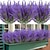 お買い得  人工観葉植物-5 個人工ラベンダーの花家の装飾屋外シミュレーション花植物の装飾花の花束結婚式の装飾