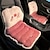 cheap Car Seat Covers-1pc Car Seat Cushion Winter Plush Seat Cushion Universal Car Cushion Winter Car Pig Cartoon Increase Height And Warmth, Home Stool Warm Cushion