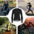 cheap Women&#039;s Jerseys-Women&#039;s Cycling Jersey Long Sleeve Bike Jersey with 3 Rear Pockets Mountain Bike MTB Road Bike Cycling Cycling Breathable Quick Dry Ultraviolet Resistant Violet Leopard Sports Clothing Apparel