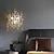 billige Krystalvæglys-led væglampe crtastal 25/40cm dæmpbar minimalistisk vægmontering armatur indendørs lys til stue soveværelse 110-240v