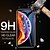 Недорогие Защитные плёнки для экрана iPhone-3 ед. Защитная пленка Назначение Apple iPhone 15 Pro Max Plus 14 13 12 11 X XR XS 8 7 Закаленное стекло Уровень защиты 9H Анти-пузыри Против отпечатков пальцев HD Совместимость с 3D Touch