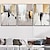 levne Motivy postav-Hang-malované olejomalba Ručně malované Vertikální Abstraktní Architektura Vinobraní Moderní Bez vnitřní rám