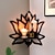 cheap Wall Sculptures-Elegant Wooden Lotus Single Tier Wall Shelf for Home Decor and Storage