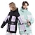 cheap Women&#039;s Active Outerwear-Men&#039;s Women&#039;s Ski Jacket Outdoor Winter Thermal Warm Reflective Waterproof Windproof Jacket for Snowboarding Ski Winter Sports