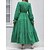 cheap Maxi Dresses-Women&#039;s Casual Dress Floral Winter Dress Swing Dress V Neck Ruched Print Long Dress Maxi Dress Outdoor Daily Active Fashion Slim Long Sleeve Black Red Green Fall Winter S M L XL