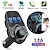 cheap Bluetooth Car Kit/Hands-free-Wireless Bluetooth 5.0 FM Transmitter MP3 Player Hands-free Car Kit Dual USB Charger Adapter Support U Disk TF Card AUX Input