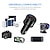 Недорогие Bluetooth гарнитуры для авто-Беспроводной автомобильный FM-передатчик Bluetooth 5.0, mp3-плеер, aux-радиоадаптер, двойное зарядное устройство USB, автомобильные комплекты громкой связи