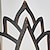 voordelige muur sculpturen-elegante houten lotus enkellaagse wandplank voor woondecoratie en opslag