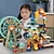 זול צעצועים בנייה-אבני בניין תואמות שרירי הבטן+מחשב צעצועי דקומפרסיה יצירתיים אינטראקציה בין הורה לילד למתנה צעצוע לילד