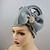 voordelige Bruiloft Zendspoel-Hoofdkleding Helm Mix van polyester / katoen Slappe hoed Tulbanden Casual Kerk (83 Met Pure Kleur Patroon Helm Hoofddeksels