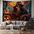 cheap Halloween Wall Tapestries-Halloween Horror Hanging Tapestry Wall Art Large Tapestry Mural Decor Photograph Backdrop Blanket Curtain Home Bedroom Living Room Decoration Death Pumpkin Halloween Decorations