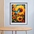 halpa Kukka-tulosteet-seinätaide auringonkukka perhoskangasprintit ja julisteet kuvat koristeellinen kangasmaalaus olohuoneeseen kuvat ilman kehystä
