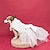 cheap Dog Clothes-Dog Wedding Dress Headdress Dress Princess Dress Wedding Dress Pet Puff Dress Cat Wedding Corgi Photo Clothes