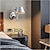 preiswerte Schwenkarm-Lampen-Innen LED Traditionell-Klassisch Innenwandleuchten Schlafzimmer Aufkleber für Bürowände Metall Wandleuchte 110-120V 220-240V