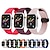Χαμηλού Κόστους Ζώνες Apple Watch-Αθλητικό Μπρασελέ Συμβατό με Ζάντα ρολογιού Apple Watch 38mm 40mm 41mm 42mm 44mm 45mm 49mm Ελαστικό Τραχύς Μαγνητικό κούμπωμα σιλικόνη Ανταλλακτικό λουράκι ρολογιού για iwatch Ultra 2 Series 9 8 7 SE