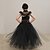 cheap Girls Costumes-Dress Cosplay Costume Tutu Dark Academia Gothic Horror Cosplay Kid's Girls' Carnival Masquerade Mardi Gras Party Halloween Performance Dress Up