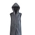 cheap Vests-Women&#039;s Winter Coat Vest Faux Fur Coat Street Daily Wear Vacation Going out Windproof Warm Zipper Patchwork Street Style Hoodie Regular Fit Solid Color Outerwear Fall Winter Sleeveless Black White