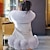 Недорогие Верхняя одежда-Дети Девочки Шуба из искусственного меха Сплошной цвет Мода Выступление Хлопок Пальто Верхняя одежда 2-9 лет Весна Черный Белый Розовый