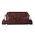 cheap Crossbody Bags-Women&#039;s Crossbody Bag Shoulder Bag PU Leather Daily Zipper Large Capacity Solid Color Wine Black Brown