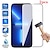 זול מגיני מסך ל-iPhone-2 יח &#039; מגן מסך עבור Apple אייפון 16 iPhone 15 Pro Max 14 Plus 13 12 11 Pro Max זכוכית מחוסמת קשיחות 9H אנטי בועות נוגד טביעות אצבעות (HD) ניגודיות גבוהה מתאים למגע תלת מימד