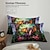preiswerte Digitaldruckbettwäsche-2-teiliges/3-teiliges Retro-Retro-Bettwäsche-Set mit abstraktem Feuer-Drachen-Muster, Bettbezug, leicht und weich, geeignet für Erwachsene und Kinder, großes Bett, kleines Bett-Set