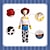 baratos Trajes para casais e grupos-História de brinquedos Arborizado Tracy Traje Cosplay Fantasias de família para grupos de Halloween Crianças Para Meninos Para Meninas Fantasias Dia Das Bruxas Dia Das Bruxas Carnaval Baile de