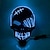 billiga Dekorativa ljus-halloween glödande mask led light up skelett piratmask halloween mask för festival cosplay halloween rekvisita karneval presenter